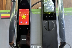 Khóa cửa nhôm vân tay