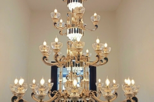  Lắp đặt đèn chùm ở Đồng Tháp