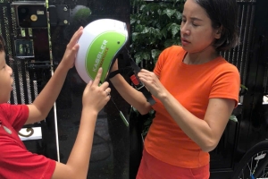 Khóa cửa cổng vân tay ngoài trời