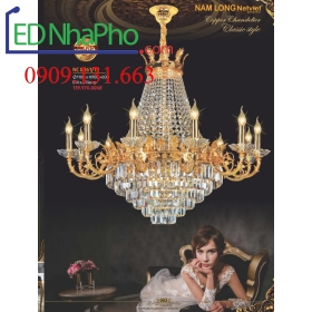 ĐÈN CHÙM CỔ ĐIỂN NC 0261/12