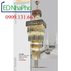 ĐÈN CHÙM THÔNG TẦNG CẦU THANG TPL0826