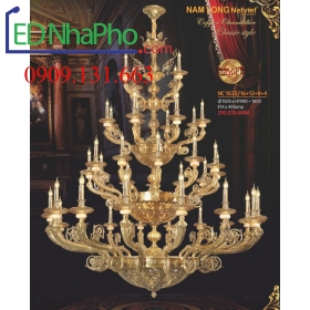 ĐÈN CHÙM CỔ ĐIỂN NC 6029/16+12+8+4