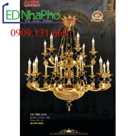 ĐÈN CHÙM CỔ ĐIỂN CĐ 1085/12+6