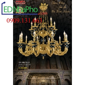 ĐÈN CHÙM CỔ ĐIỂN CĐ 1086/10+5