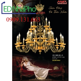ĐÈN CHÙM CỔ ĐIỂN CĐ 1089/20+5