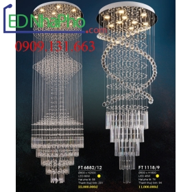 Đèn chùm thả nhà hàng 