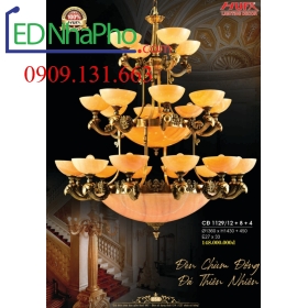 ĐÈN CHÙM CỔ ĐIỂN CĐ 1129/12+8+4