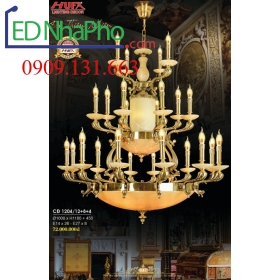 ĐÈN CHÙM CỔ ĐIỂN CĐ 1204/12+8+4