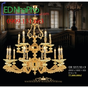 ĐÈN CHÙM CỔ ĐIỂN CĐ 1217/10+5