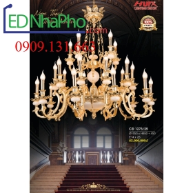 ĐÈN CHÙM CỔ ĐIỂN CĐ 1273/25
