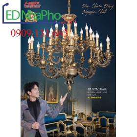 ĐÈN CHÙM CỔ ĐIỂN CĐ 1275/12+6+6