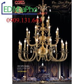 ĐÈN CHÙM CỔ ĐIỂN CĐ 1279/12+8+4
