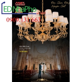 ĐÈN CHÙM CỔ ĐIỂN CĐ 1282/12+6