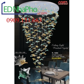 ĐÈN CHÙM THÔNG TẦNG CẦU THANG TL1606