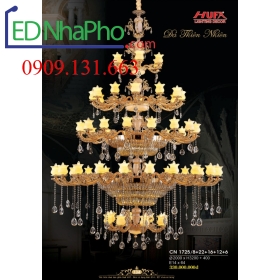 ĐÈN CHÙM CỔ ĐIỂN CN 1725/8+22+16+12+6