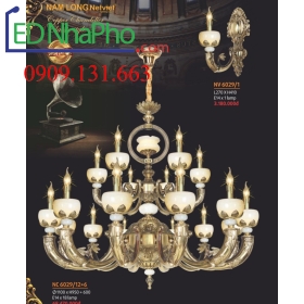 ĐÈN CHÙM CỔ ĐIỂN NC 6029/10+5