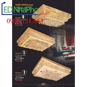 Đèn ốp trần Nam Long NC 6099/ NC 9112C/ NC9156C