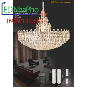 ĐÈN CHÙM PHA LÊ PHÒNG KHÁCH TPL6270T1000