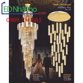 Đèn cầu thang phòng khách