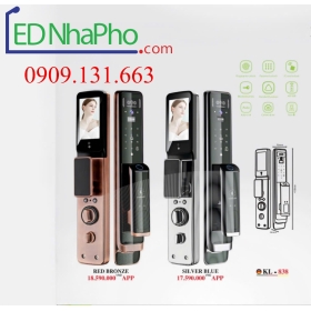 Khóa cửa nhôm vân tay KL838