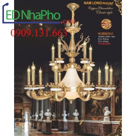 ĐÈN CHÙM CỔ ĐIỂN NC 8880/12+6+6