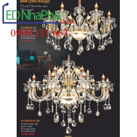 ĐÈN CHÙM TÂN CỔ ĐIỂN NC 9005/8LED