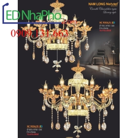 ĐÈN CHÙM TÂN CỔ ĐIỂN NC 9006/6LED