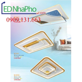 Đèn ốp trần Nam Long NC 912C/ NC 591B/NC 591C