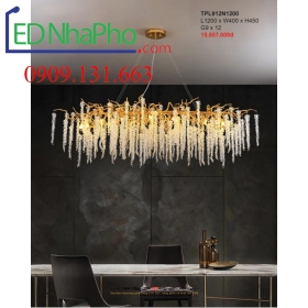 ĐÈN CHÙM PHA LÊ PHÒNG KHÁCH TPL912N1200