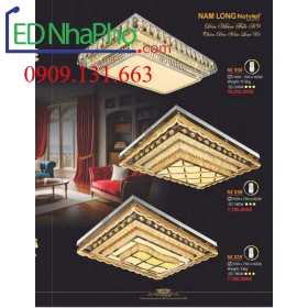 Đèn ốp trần Nam Long NC 930/NC 038/NC 039