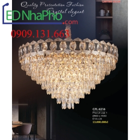 ĐÈN CHÙM PHA LÊ PHÒNG KHÁCH CFL6216