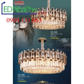 ĐÈN CHÙM PHA LÊ PHÒNG KHÁCH CFL2820