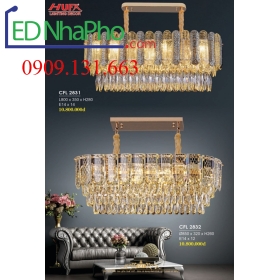 ĐÈN CHÙM PHA LÊ PHÒNG KHÁCH CFL2831