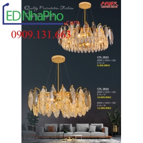 ĐÈN CHÙM PHA LÊ PHÒNG KHÁCH CFL2834