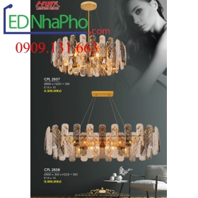ĐÈN CHÙM PHA LÊ PHÒNG KHÁCH CFL2838