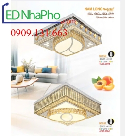 Đèn trần ốp phòng khách