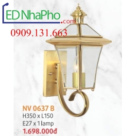 Đèn tường ngoài trời NV0637B