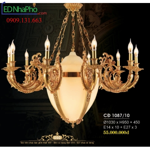 ĐÈN CHÙM CỔ ĐIỂN CĐ 1087/10