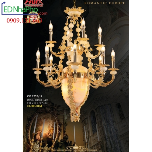 ĐÈN CHÙM CỔ ĐIỂN CĐ 1252/12