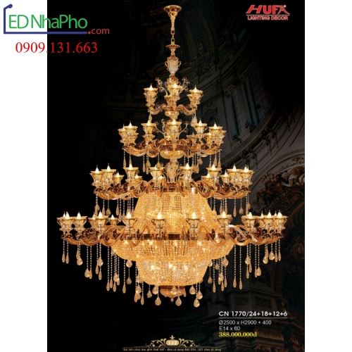 ĐÈN CHÙM CỔ ĐIỂN CN 1770/24+18+12+6