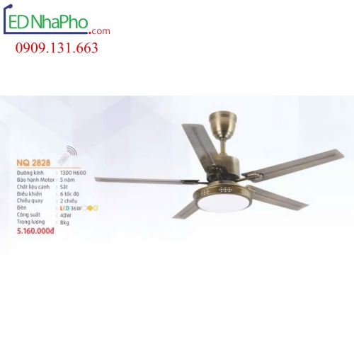 Quạt trần Nam Long NQ 2828