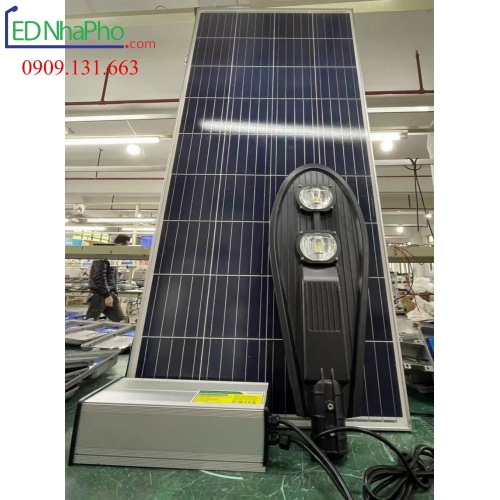 Đèn năng lượng mặt trời chiếc lá 100w