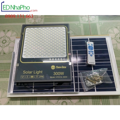 Đèn pha năng lượng mặt trời Rạng Đông 300w