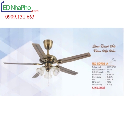 Quạt trần Nam Long NQ 50906A