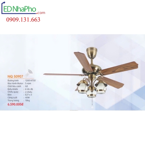 Quạt trần  Nam Long NQ 50907