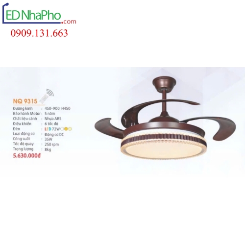 Quạt trần Nam Long NQ9315