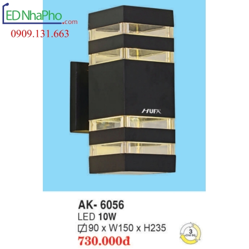 Đèn gắn tường ngoài trời AK6056