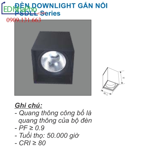 Đèn gắn nổi Paragon PSDLL Series