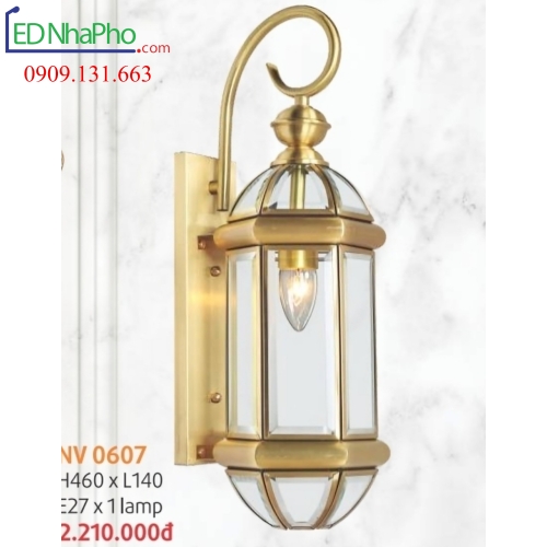 Đèn tường ngoài trời NV0607