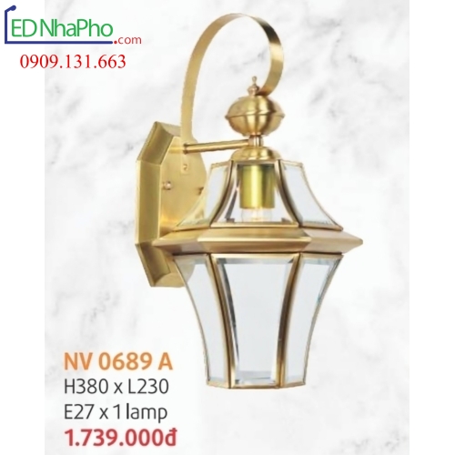 Đèn tường ngoài trời NV0689A